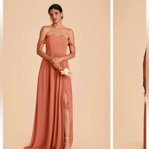 Birdy Grey Terracotta august Wedding bridesmaid convertible chiffon Dress Pocket